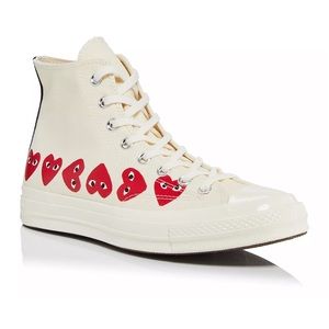 Brand New! Converse x Comme des Garçons CDG Play Chuck Taylor High